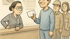 Vtip: Na úrade sa pýta úradník…