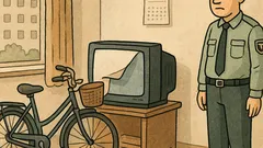 Vtip: Prečo má policajt vedľa televízora bicykel?