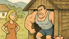 Vtip: Blondínka sa pozerá na kulturistu...