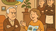 Vtip: Pochop predsa, Sára, neznášam hory…