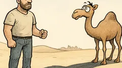 Vtip: Chuck Norris jednou ranou z ťavy...