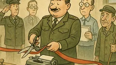 Vtip: Na stanici VB dostali nový písací stroj