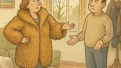 Vtip: Potrebovala by som nový kožuch, Ervín...