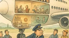 Vtip: Dámy a páni, hovorí kapitán…