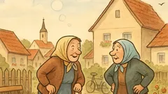 Vtip: Tetičko, môj Matej je vo vyšších sférach