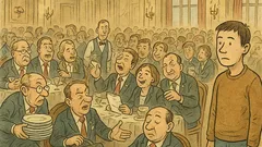 Vtip: Koľko normálnych ľudí vojde do parlamentu?