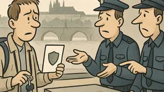 Vtip: Turista v Prahe príde na políciu