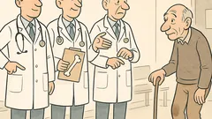 Vtip: Traja lekári na chodbe tipujú diagnózu