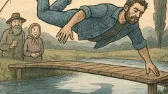 Vtip: Keď Chuck Norris spadne do vody...