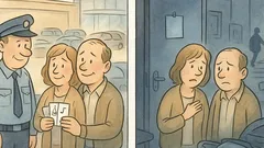 Vtip: Manželia nájdu na sedadle lístok…