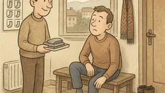 Vtip: Obuj si čisté ponožky, Jim