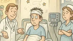 Vtip: Pacient sa preberá po operácii...