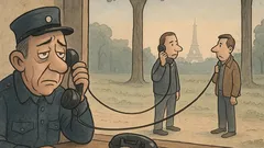 Vtip: Na parížskej polícii zazvoní telefón