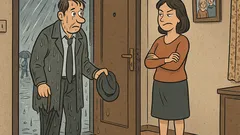 Vtip: Príde muž domov, leje ako z krhly