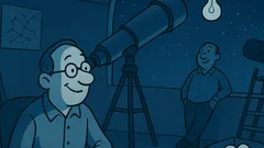 Vtip: Koľko astronómov treba na výmenu žiarovky?