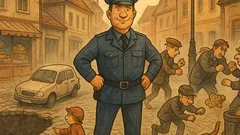 Vtip: Pán policajt, je táto ulica bezpečná?