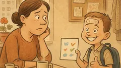 Vtip: Tak Ferko, aké bolo vysvedčenie?