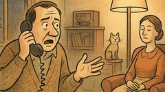 Vtip: Muž volá psychiatrovi: „Žena je lampa!“