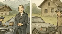 Vtip: Bohatý vs chudobný Švajčiar?