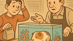 Vtip: Peťko príde do obchodu so zvieratkami…