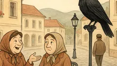 Vtip: Môj manžel má vlasy ako havran…