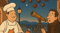 Vtip: Čo vznikne, keď skrížite cukrára s astronómom?