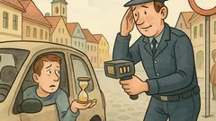 Vtip: Policajt zastaví vodiča v meste…