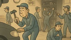 Vtip: Koľko automechanikov treba na výmenu žiarovky?