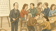 Vtip: Zasadací poriadok závisí od známostí…