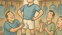 Vtip: Bol kľúčovým hráčom mužstva…