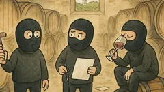 Vtip: Teroristi obsadili vínnu pivnicu v Pavlovciach...