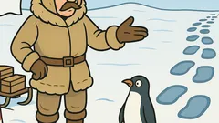 Vtip: Amundsen bol na póle, a…