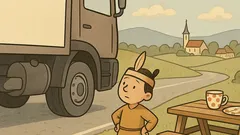 Vtip: Viete, ako indián zastaví kamión?