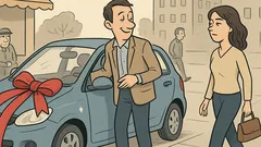 Vtip: Kedy muž otvorí žene dvere na aute?