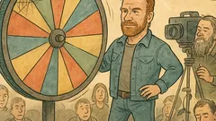 Vtip: Chuck Norris roztočil Koleso šťastia navždy