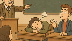 Vtip: Profesor: Zobuďte kolegu okamžite!