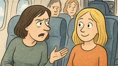 Vtip: Spolucestujúca hovorí blondínke v lietadle…