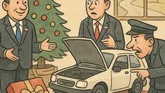 Vtip: Prezident dostal pod stromček auto