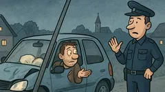 Vtip: Na Záhorí auto narazí do stĺpa…