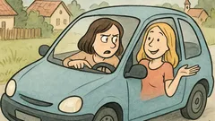 Vtip: Blondínka a brunetka idú autom…