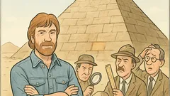 Vtip: Chuck Norris vie, prečo má pyramída y