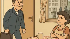 Vtip: Manžel sa vrátil z porady