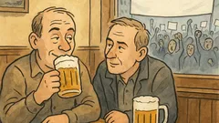 Vtip: Jano pri pive uvažuje o politike