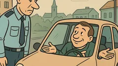 Vtip: Prečo nemáte stierače, vodič?