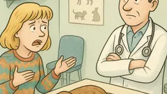 Vtip: Blondínka u zverolekára…