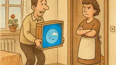 Vtip: Drahá, prinesiem ti modré z neba