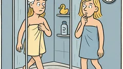 Vtip: Prečo chodia blondínky v sprche dokola?