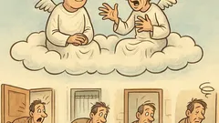 Vtip: Idú dvaja muži do neba...