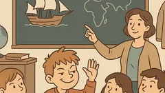 Vtip: Na dejepise sa pýta učiteľka…