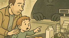 Vtip: Ocko, prečo na nás gorila zazerá?